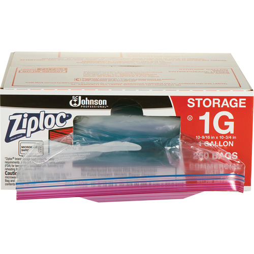 Sacs d'entreposage alimentaire &agrave; double fermeture &agrave; glissi&egrave;re de Ziploc M & M Nord Ouest Inc