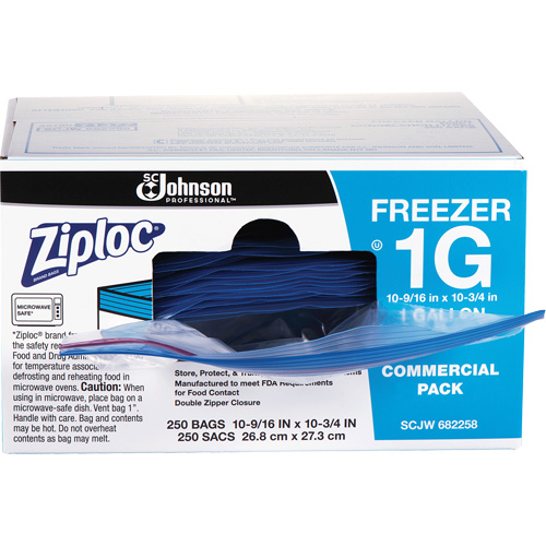 Ziploc&reg; Freezer Bags M & M Nord Ouest Inc