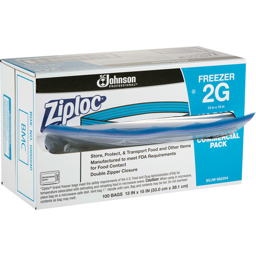 Sacs de cong&eacute;lation Ziploc M & M Nord Ouest Inc