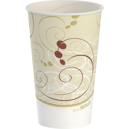Gobelet cir&eacute; jetable Dart Solo, Papier, 16 oz, Multicolore M & M Nord Ouest Inc