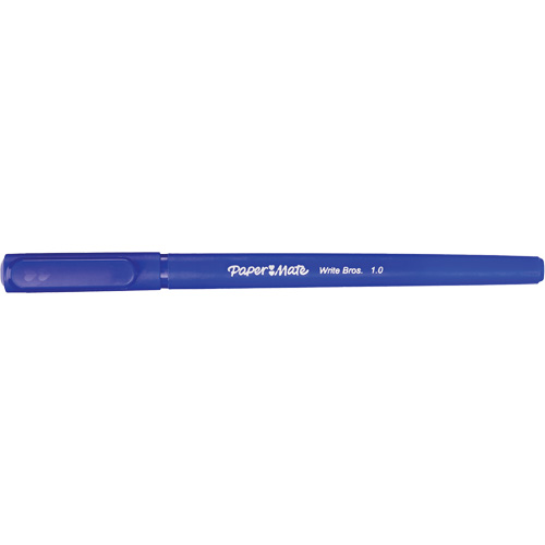 Stylo &agrave; bille Paper Mate Write Bros, Bleu, 1 mm M & M Nord Ouest Inc
