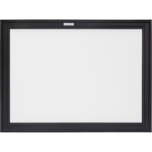 Tableau blanc &agrave; cadre MDF noir, Effacement &agrave; sec/Magn&eacute;tique, 24" la x 18" h M & M Nord Ouest Inc
