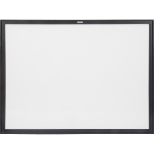 Tableau blanc &agrave; cadre MDF noir, Effacement &agrave; sec/Magn&eacute;tique, 48" la x 36" h M & M Nord Ouest Inc