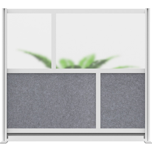 Mur de d&eacute;part pour syst&egrave;me modulaire de cloison diviseur de pi&egrave;ce M & M Nord Ouest Inc