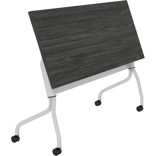 Table de formation &agrave; dessus rabattable Newland, 24" lo x 60" la x 29-1/2" h, Brun fonc&eacute; M & M Nord Ouest Inc