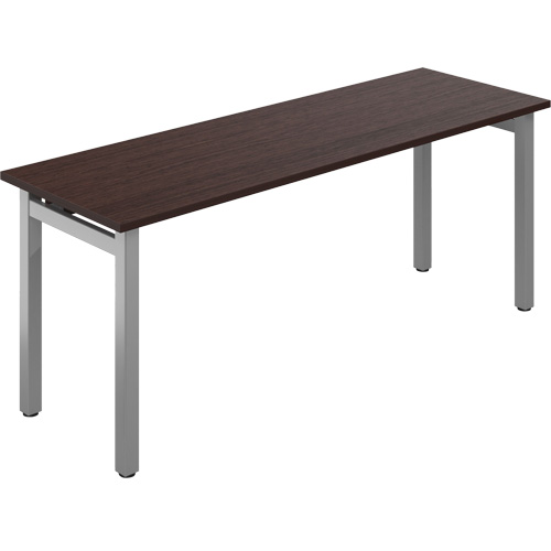Newland Table Desk, 29-7/10" L x 72" W x 29-3/5" H, Dark Brown M & M Nord Ouest Inc