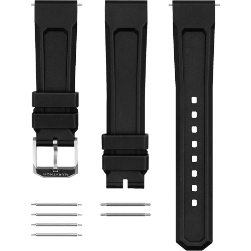 Large Diver's Automatic Watch, Digital, Battery Operated, 41 mm, Black M & M Nord Ouest Inc