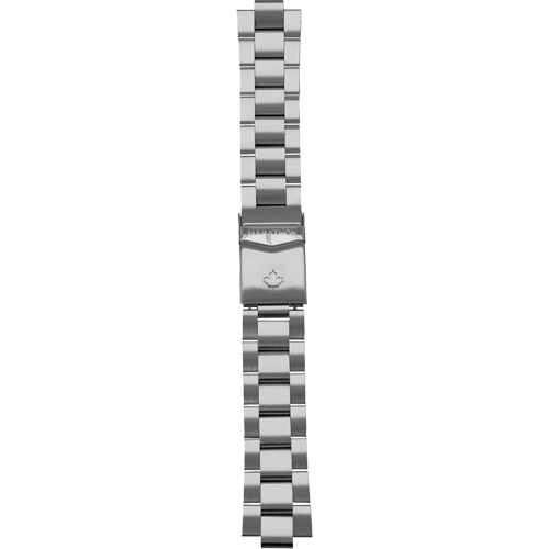 Grey Maple Large Diver's Automatic Watch with Stainless Steel Bracelet, Digital, Battery Operated, 41 mm, Silver M & M Nord Ouest Inc