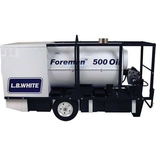 Foreman&reg; 500 Indirect-fired Portable Heater, Oil Filled, Kerosene, 500000 BTU/H M & M Nord Ouest Inc
