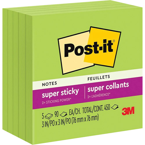 Super blocs-notes autocollantes Post-it M & M Nord Ouest Inc