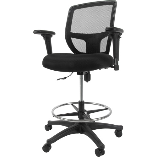 Tabouret de travail en maille, Mobile, Ajustable Hauteur, Capacit&eacute; 450 lb M & M Nord Ouest Inc