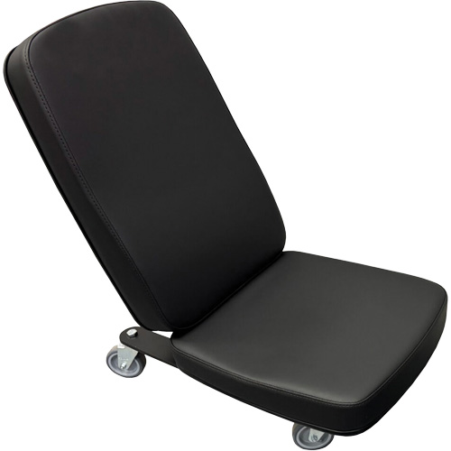 Mini chaise industrielle FLEX, Vinyle, Noir, Capacit&eacute; 280 lb M & M Nord Ouest Inc