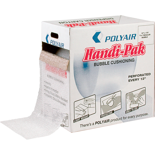 Handi-Pak Bubble Sheet Dispenser, 175' x 12", Bubble Size 3/16" M & M Nord Ouest Inc