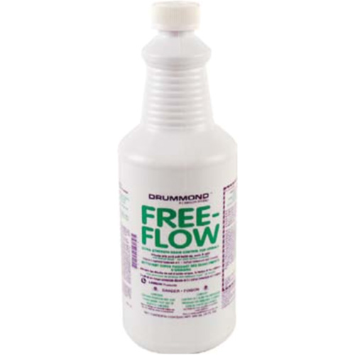Drummond Free Flow Urinal Drain Opener and Odour Eliminator, 32 oz., Bottle M & M Nord Ouest Inc