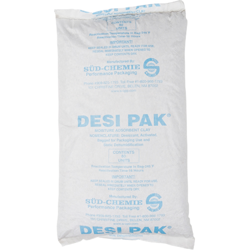D&eacute;shydratants, Argile, sac Tyvek M & M Nord Ouest Inc