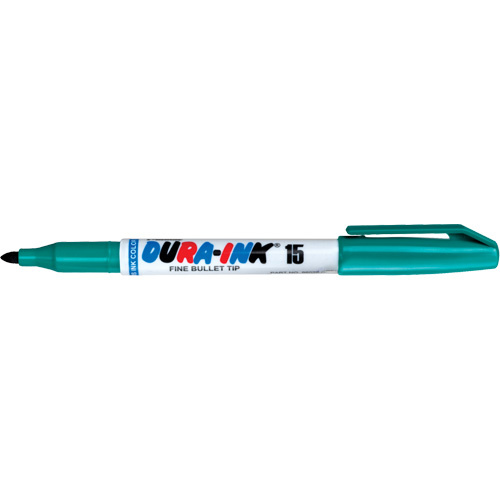 Marqueur Dura-Ink no 15, Vert, Pointe Fin M & M Nord Ouest Inc