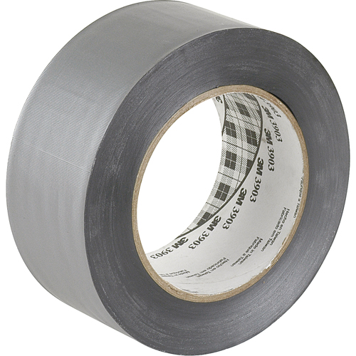 3903 Vinyl Duct Tape, 50 mm (2") W x 45.5 m (149.25') L, 6.3 mils, Grey M & M Nord Ouest Inc