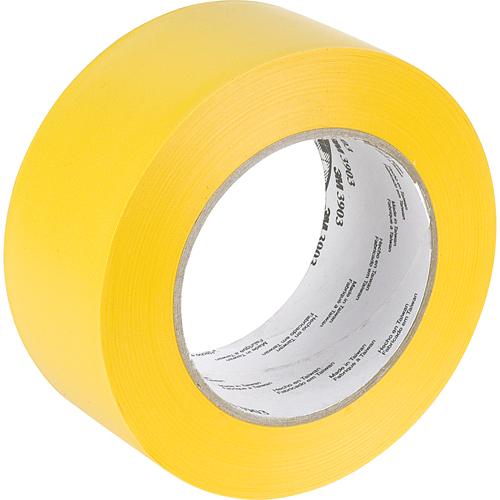 3903 Vinyl Duct Tape, 50 mm (2") W x 45.5 m (149.25') L, 6.3 mils, Yellow M & M Nord Ouest Inc