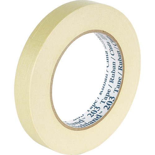 Highland 203 Masking Tape, 36 mm (1-1/2") x 55 m (180'), Beige M & M Nord Ouest Inc