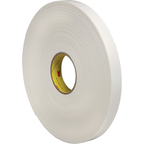 Double-Coated Foam Tape, 66 m (216') L x 18 mm (3/4") W, 60 lbs., Polyethylene M & M Nord Ouest Inc
