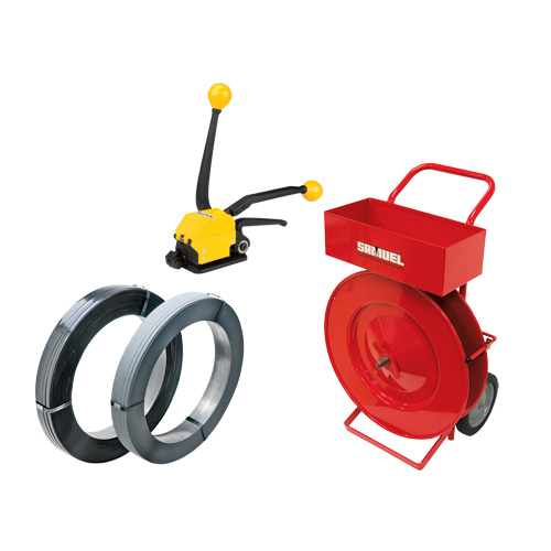 Syst&egrave;me de cerclage en acier de 3/4" M & M Nord Ouest Inc