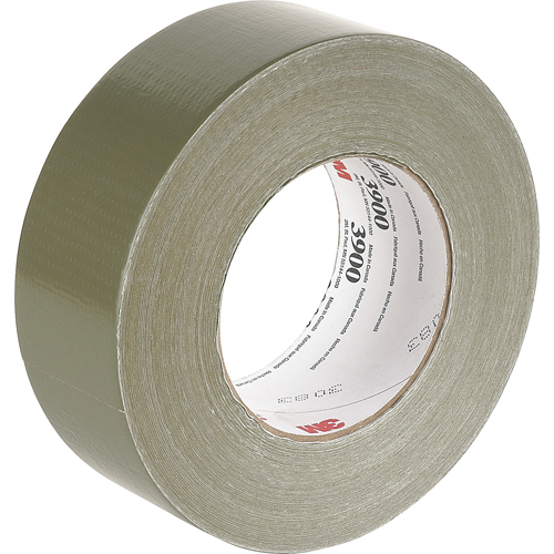 Rubans adh&eacute;sifs polyvalent 3900, 8 mils, Vert olive, 48 mm (2") x 55 m (180') M & M Nord Ouest Inc
