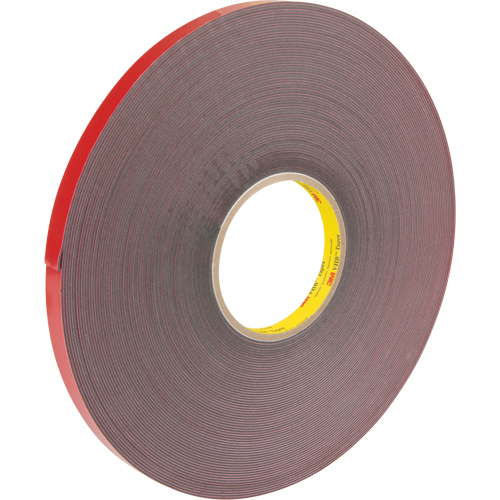 VHB Tape, 32.9 m (108') L x 12.7 mm (1/2") W, 40 mils, Acrylic M & M Nord Ouest Inc