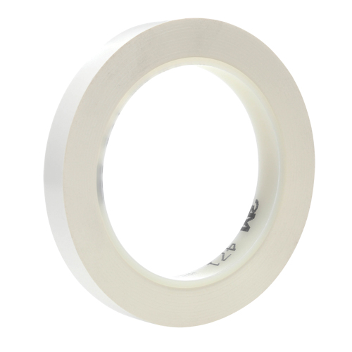 471 Vinyl Tape, 38 mm (1-1/2") W x 32.9 m (108') L, 5.3 mils, White M & M Nord Ouest Inc