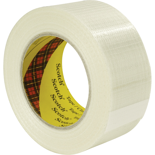 Scotch&reg; Bi-Directional Filament Tape 8959, 5.7 mils Thick, 50 mm (2") x 50 m (164')  M & M Nord Ouest Inc