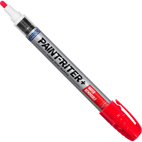 Paint-Riter&reg;+ Water Removable Paint Marker, Liquid, Red M & M Nord Ouest Inc
