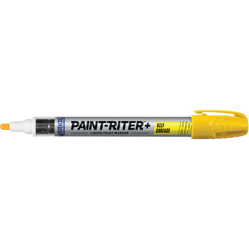 Marqueur pour surfaces huileuses Paint-Riter +, Liquide, Jaune M & M Nord Ouest Inc