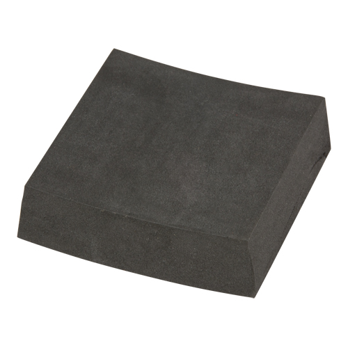 Mousse de n&eacute;opr&egrave;ne noir, &eacute;paisseur 1", 3" lo x 3" la M & M Nord Ouest Inc