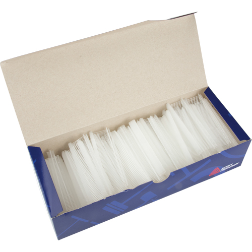 Attaches &agrave; &eacute;tiquettes polyvalentes de 1" M & M Nord Ouest Inc