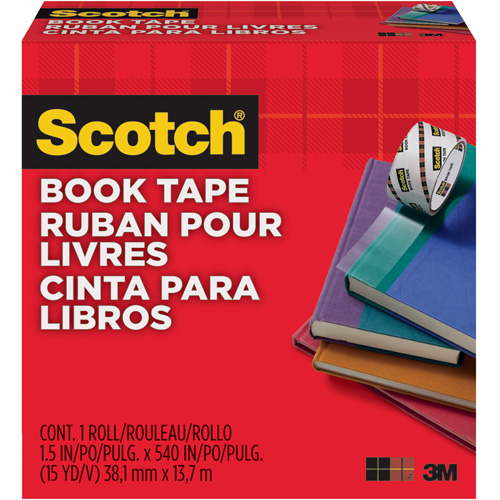 Ruban pour la r&eacute;paration de livres Scotch M & M Nord Ouest Inc