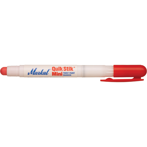Mini marqueur de peinture Quik Stik, B&acirc;ton plein, Rouge M & M Nord Ouest Inc