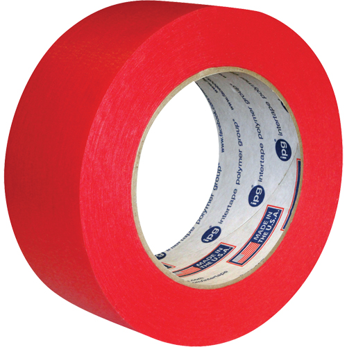 Utility Grade Coloured Masking Tape, 18 mm (3/4") x 55 m (180'), Red M & M Nord Ouest Inc