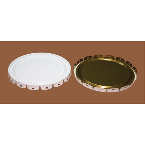 Pail with Lid, Metal, 20 L M & M Nord Ouest Inc