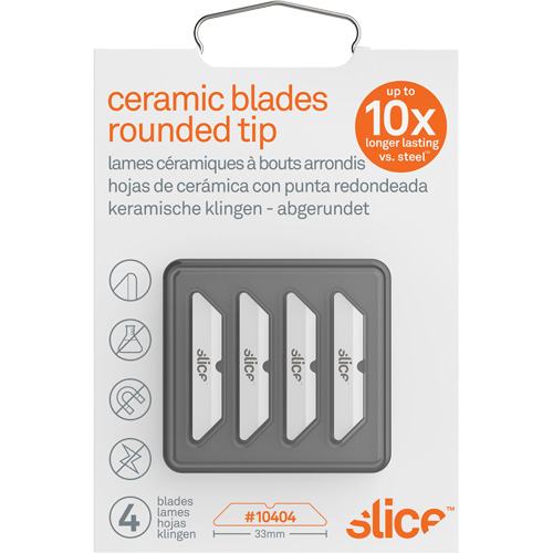 Slice Box Cutter Replacement Blades, Single Style M & M Nord Ouest Inc