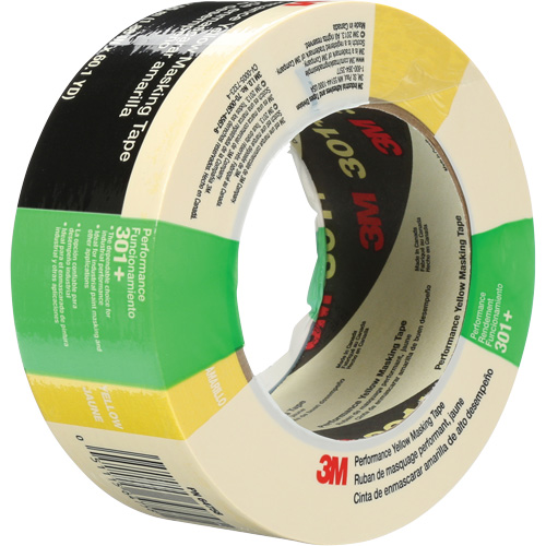 301+ Performance Masking Tape, 48 mm (2") x 54.8 m (180'), Yellow M & M Nord Ouest Inc