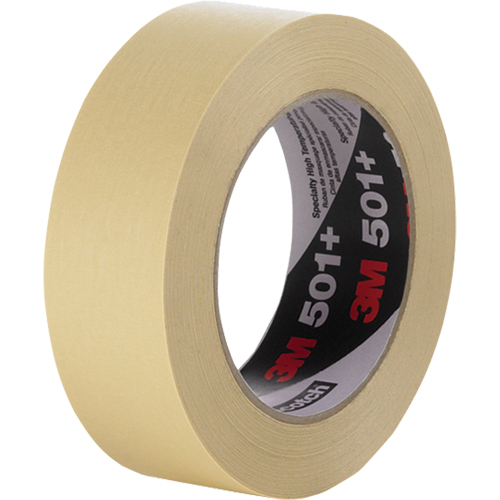 501+ High Temperature Masking Tape, 18 mm (3/4") x 55 m (180'), Tan M & M Nord Ouest Inc