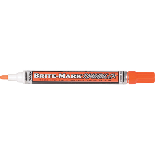 Marqueur RoughNeck Brite-Mark, Liquide, Orange M & M Nord Ouest Inc