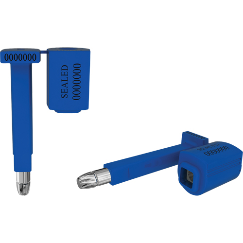 Scell&eacute;s de haute s&eacute;curit&eacute; Locktainer, 3-1/4", M&eacute;tal, Scell&eacute; &agrave; boulon M & M Nord Ouest Inc