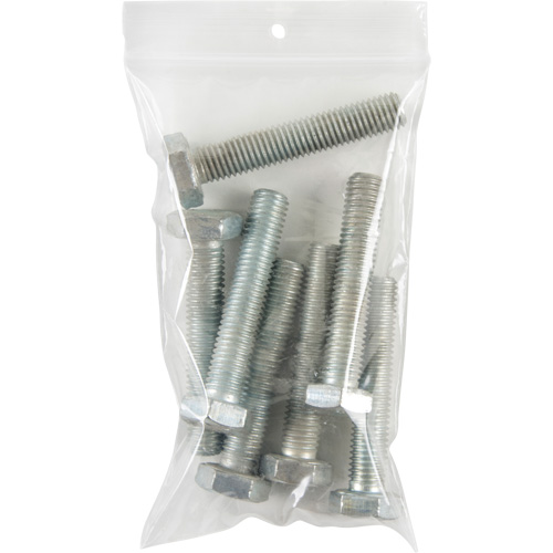 Poly Bags, Reclosable, 5" x 3", 4 mils M & M Nord Ouest Inc
