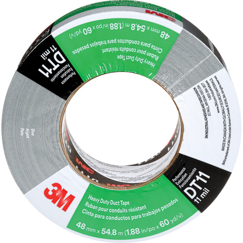 Ruban adh&eacute;sif robuste DT11, 11 mils, Argent, 48 mm (2") x 55 m (180') M & M Nord Ouest Inc