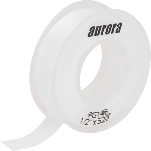 Teflon&reg; Sealing Tape, 520" L x 1/2" W, White M & M Nord Ouest Inc