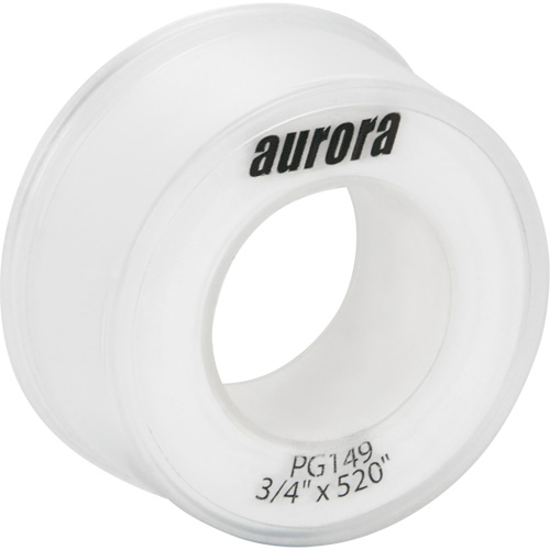 Teflon&reg; Sealing Tape, 520" L x 3/4" W, White M & M Nord Ouest Inc