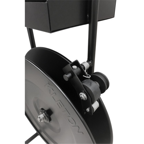 Distributeur de feuillards, Feuillard Polyester/Acier/Polypropyl&egrave;ne, Dia de noyau 16"/8", largeur de rouleau 3"/8"/6" M & M Nord Ouest Inc