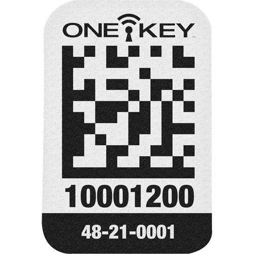 &eacute;tiquettes d'identification d'actifs One-Key M & M Nord Ouest Inc