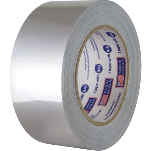 Ruban autocollant argent&eacute; en feuille d'aluminium, &eacute;paisseur 3 mils, 25,4 mm (1") x 54,86 m (180') M & M Nord Ouest Inc