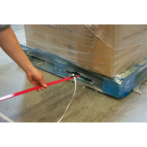 Baguette d'enfilage pour palette de feuillard M & M Nord Ouest Inc